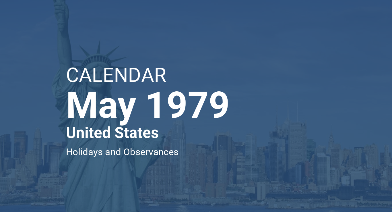 May 1979 Calendar